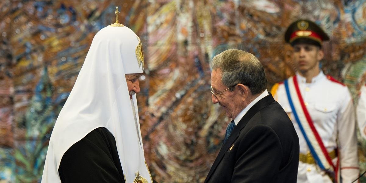 Patriarcha Kirill sa v Havane stretol s Fidelom Castrom