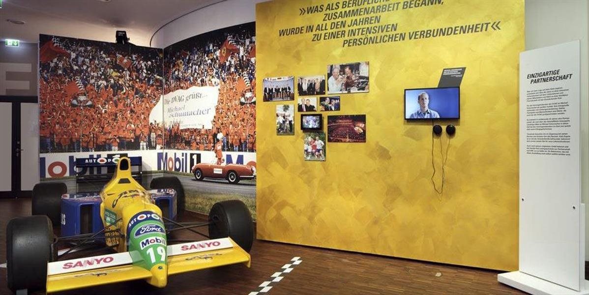 F1: V Marburgu otvorili výstavu mapujúcu kariéru Michaela Schumachera