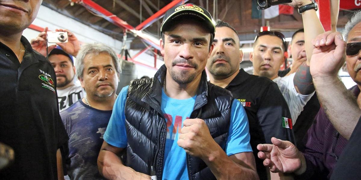 Juan Manuel Márquez trénuje, rozhodnutie sa blíži