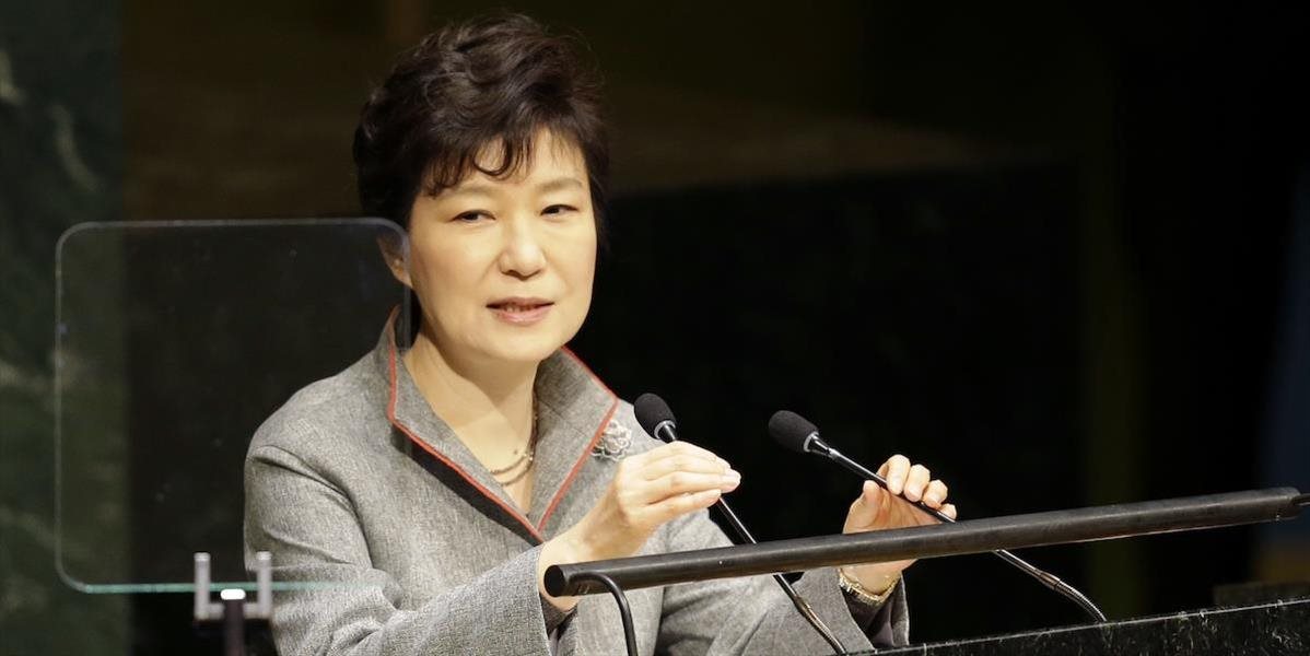 Juhokórejská prezidentka predpovedá KĽDR pád, ak sa nevzdá jadrových zbraní