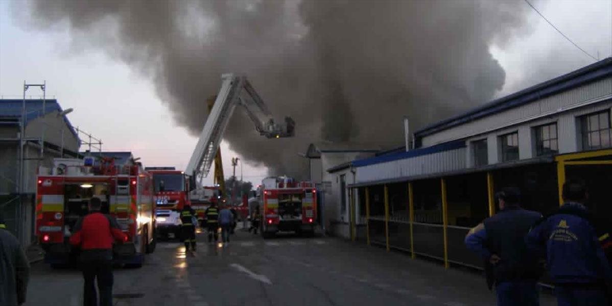 Najväčší požiar v roku 2015 bol v spoločnosti Jasplastik