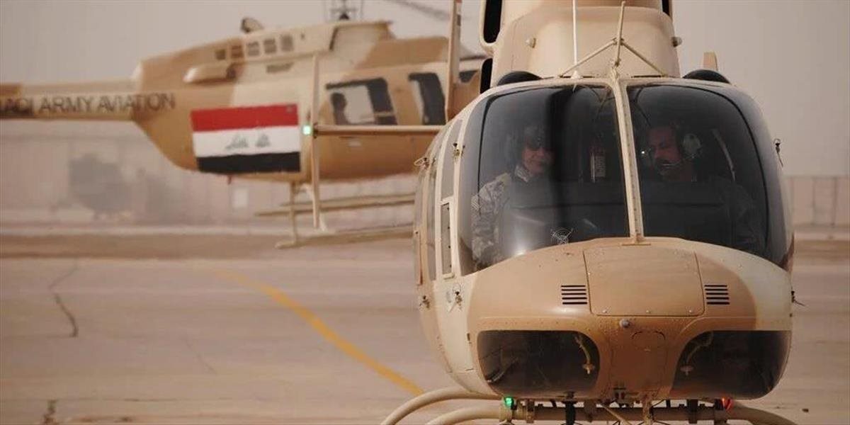 Pri zrútení armádneho vrtuľníka v Bagdade zahynulo deväť ľudí