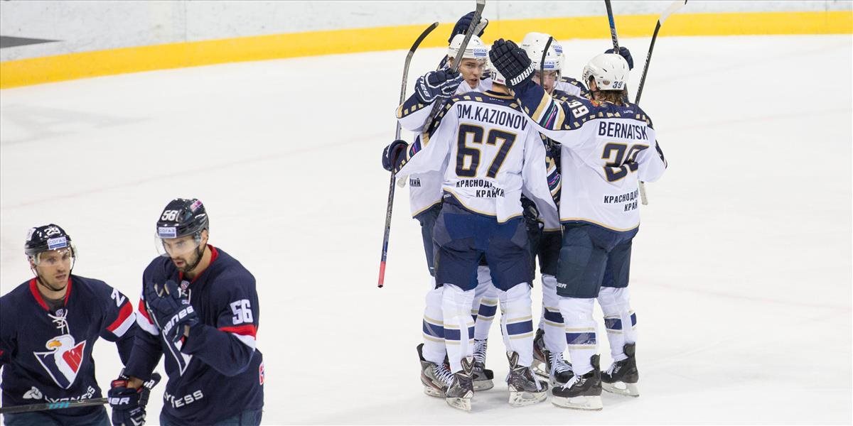 KHL: Slovan prehral v Soči 2:5, Petersson ho zostrelil hetrikom