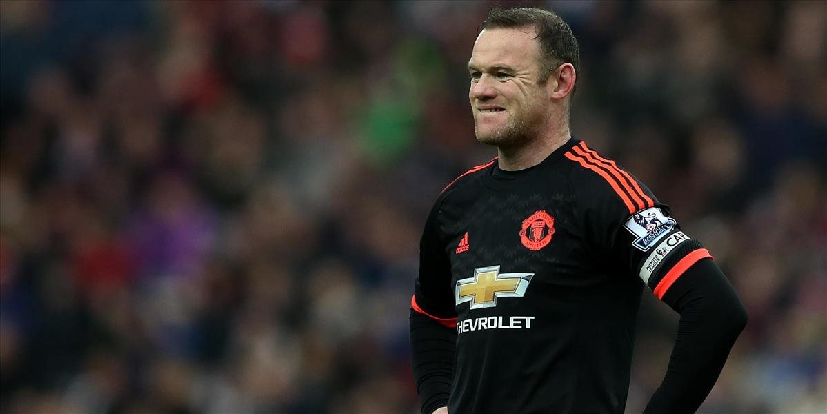 Zranený Rooney nenastúpi v zápase EL proti Midtjyllandu