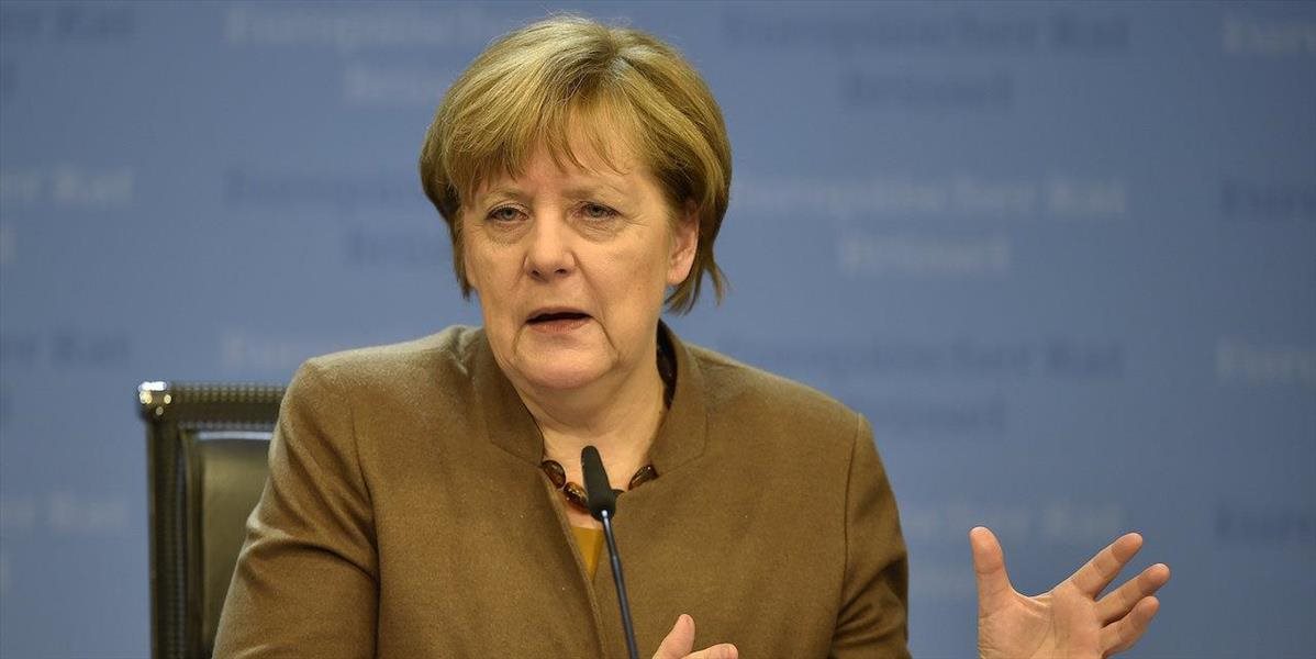 Merkelová: Lídri EÚ chcú dosiahnuť dohodu s Britániou