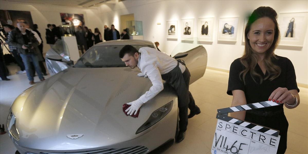 Aston Martin z bondovky Spectre sa vydražilo za 2,4 milióna libier