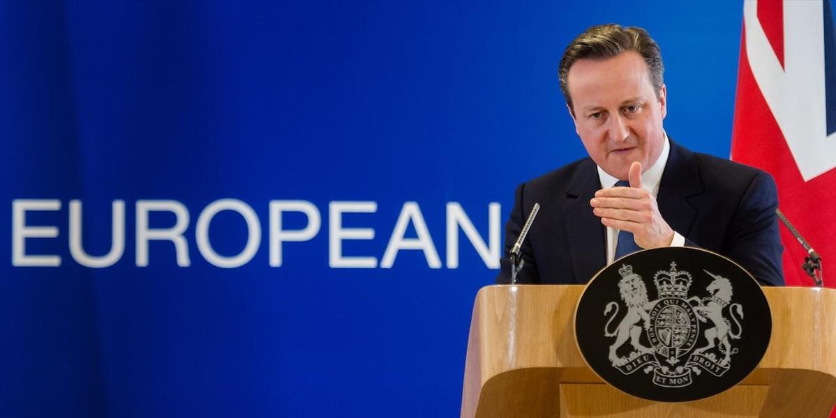 Cameron je rád, že Británia nebude v európskom "superštáte"