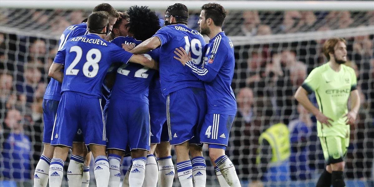 VIDEO Chelsea deklasovala v osemfinále FA Cupu Manchester City 5:1