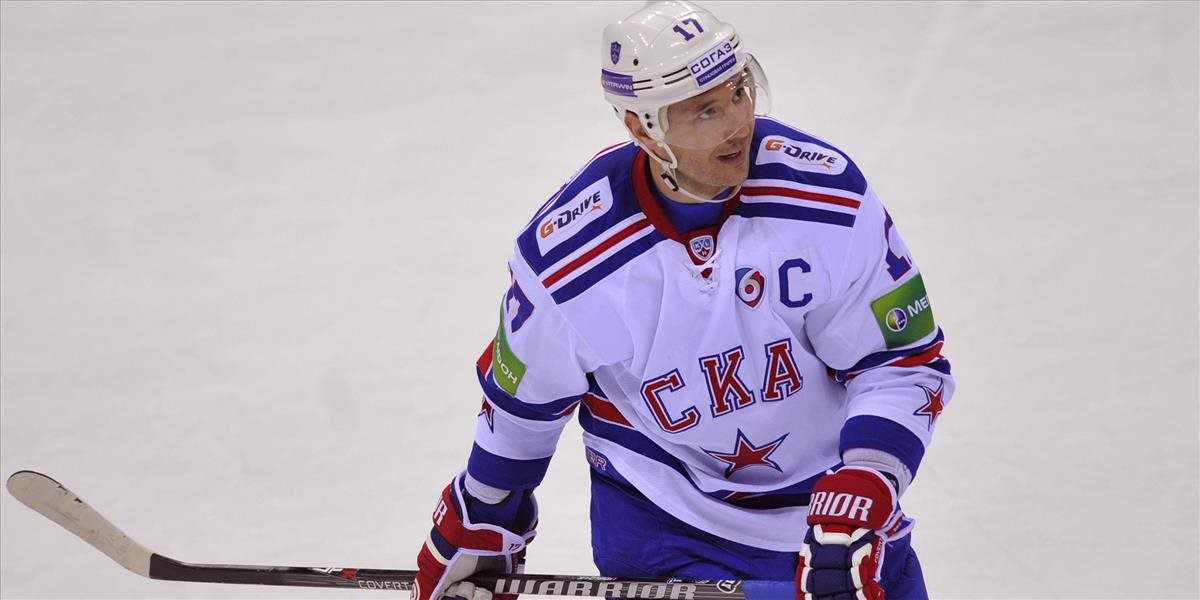 KHL: Petrohrad vyradil z kádra kapitána Kovaľčuka