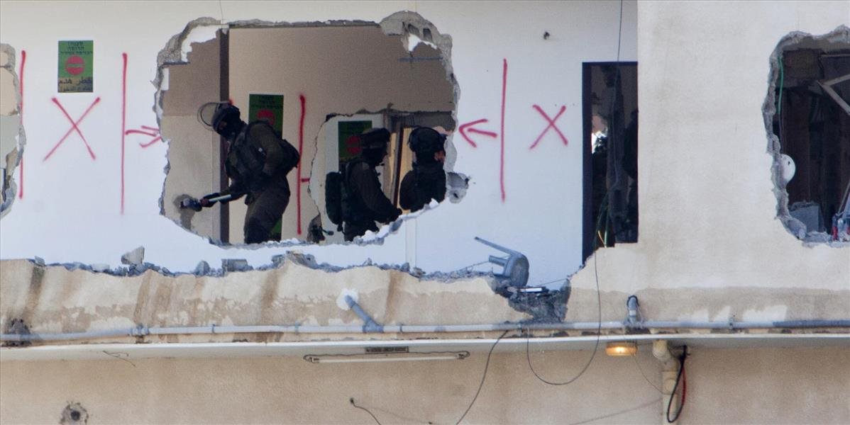FOTO Izraelské úrady zbúrali domy dvoch palestínskych útočníkov