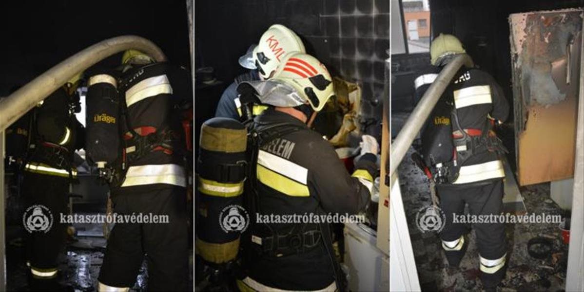 FOTO Na poschodí budapeštianskej nemocnice horelo, 20 ľudí evakuovali