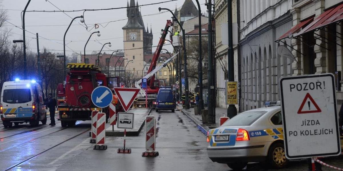 V centre Prahy opäť unikal plyn, vynútilo si to evakuáciu asi 200 ľudí