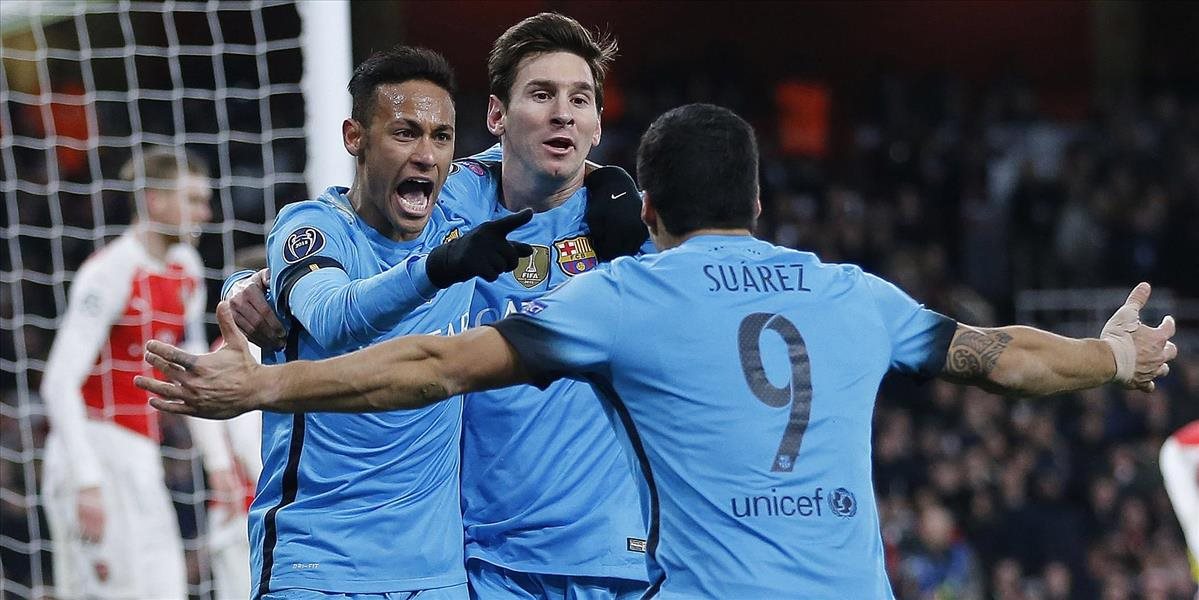 LM: Barcelona zdolala Arsenal 2:0, bližšie k štvrťfinále je aj Bayern