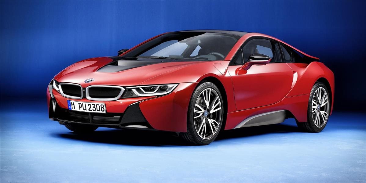 BMW i8 je najpredávanejším plug-in hybridným športovým vozidlom sveta