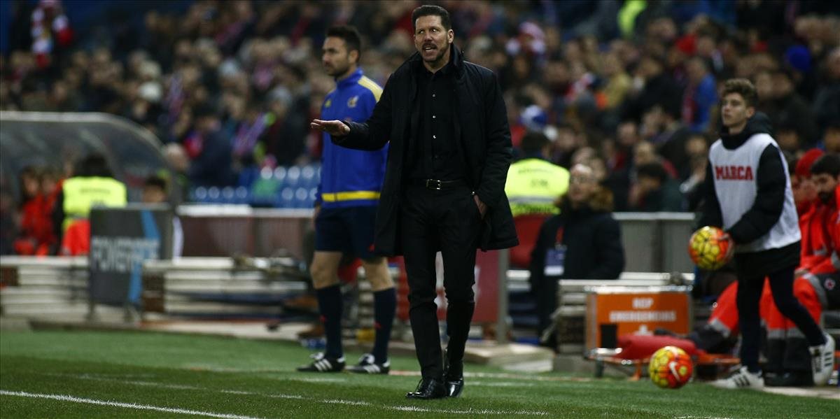 Simeone zostáva pokojný, Cocu: V odvete sa hrá o všetko