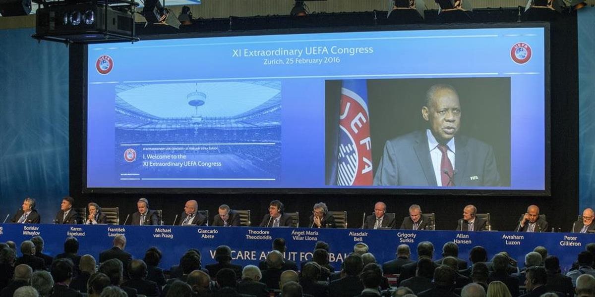 Kongres UEFA schválil rozpočet na obdobie 2016/2017