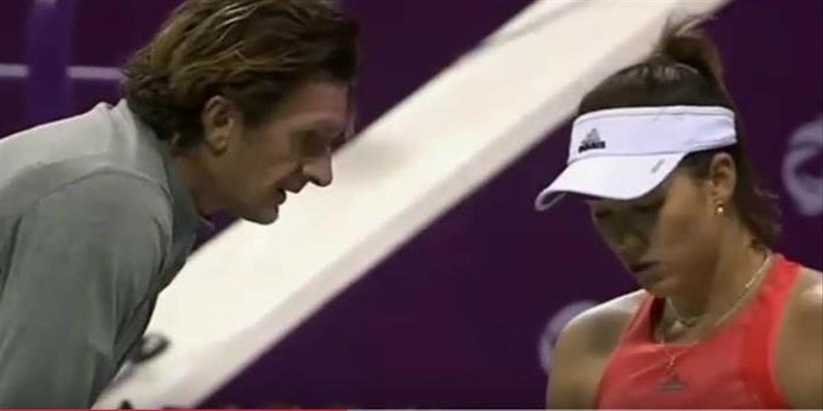 VIDEO WTA: Kuriózny rozhovor Muguruzovej s trénerom: Viem všetko, nechcem zomrieť na kurte