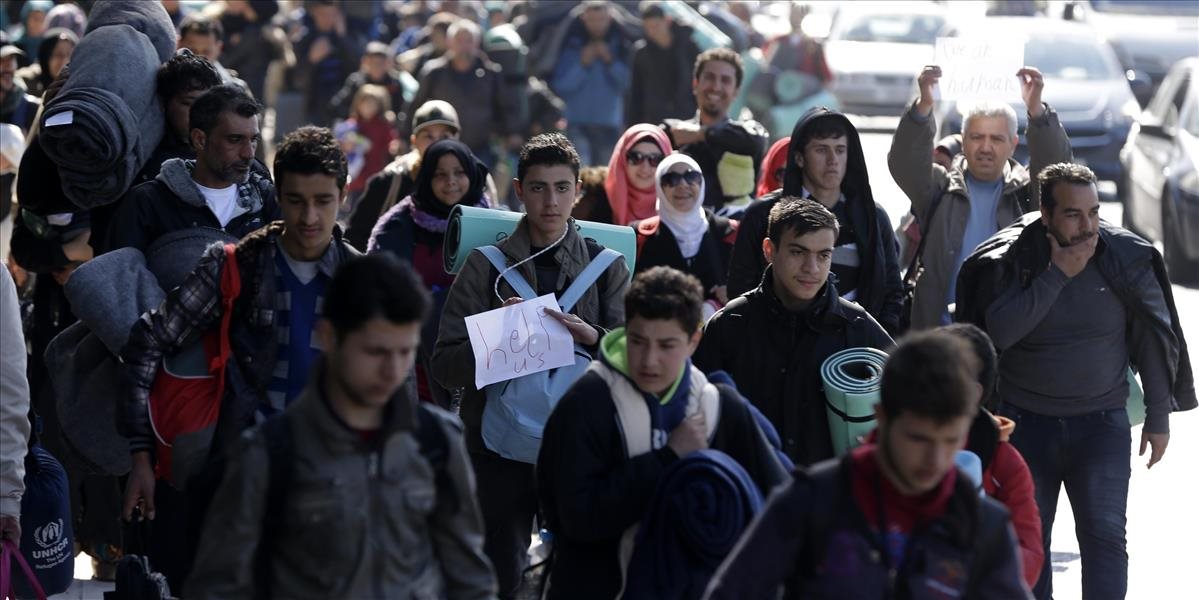 Chorvátsko a Slovinsko zaviedli dennú kvótu utečencov prijatých zo Srbska
