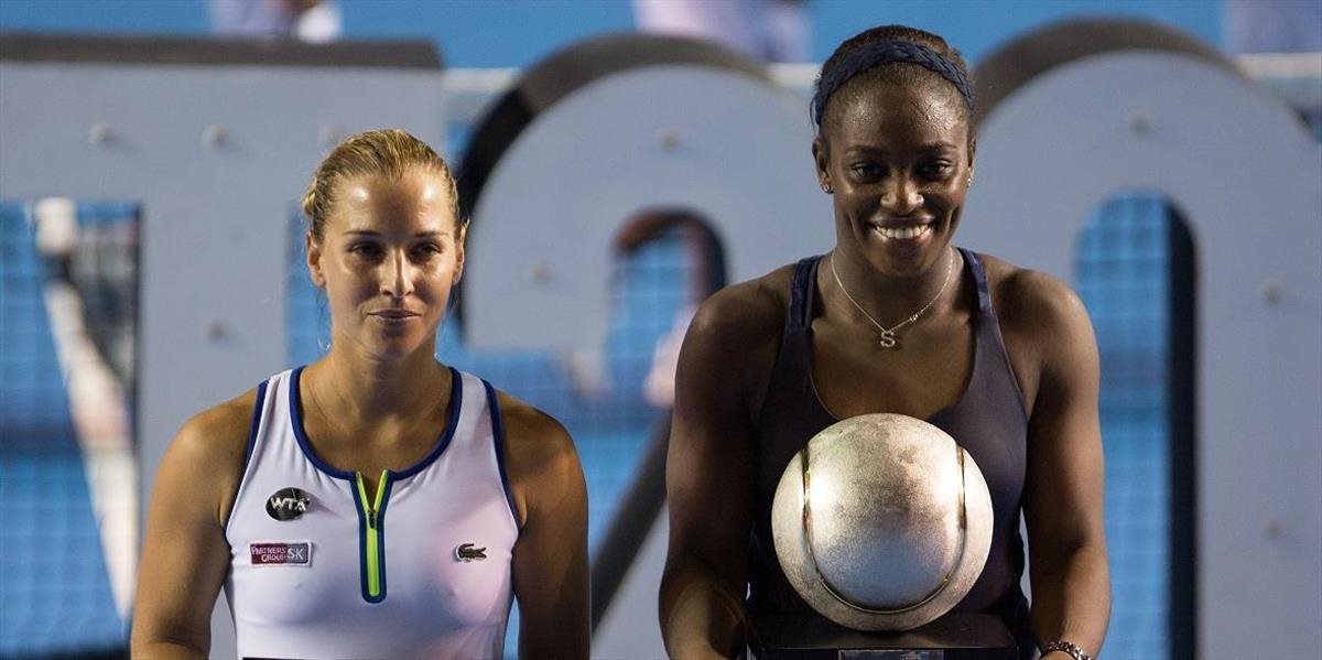 WTA Acapulco: Cibulková prehrala vo finále turnaja so Stephensovou