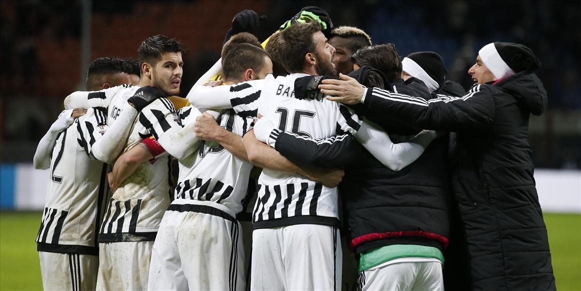 Juventus po jedenástkovej dráme druhým finalistom Talianskeho pohára
