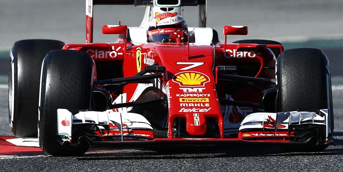 F1: Räikkönen vo štvrtok s najlepším časom testov