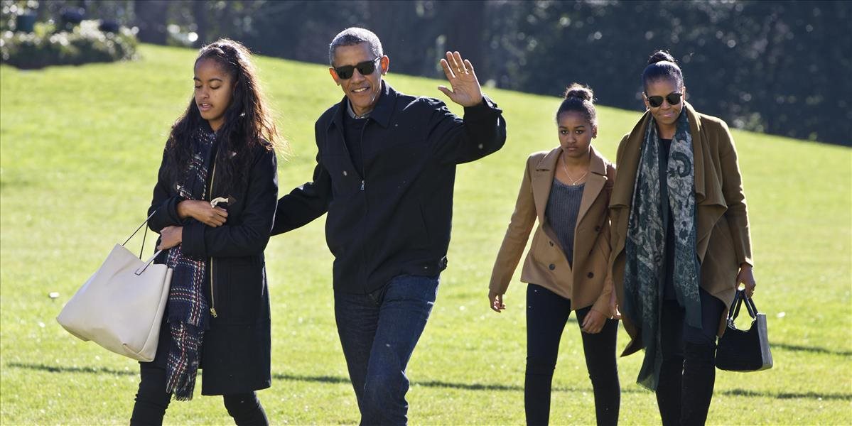 Obamovci zostanú po odchode z Bieleho domu vo Washingtone kvôli mladšej dcére