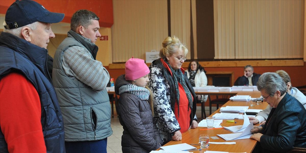 VOĽBY 2016: Volebné miestnosti sú už zatvorené