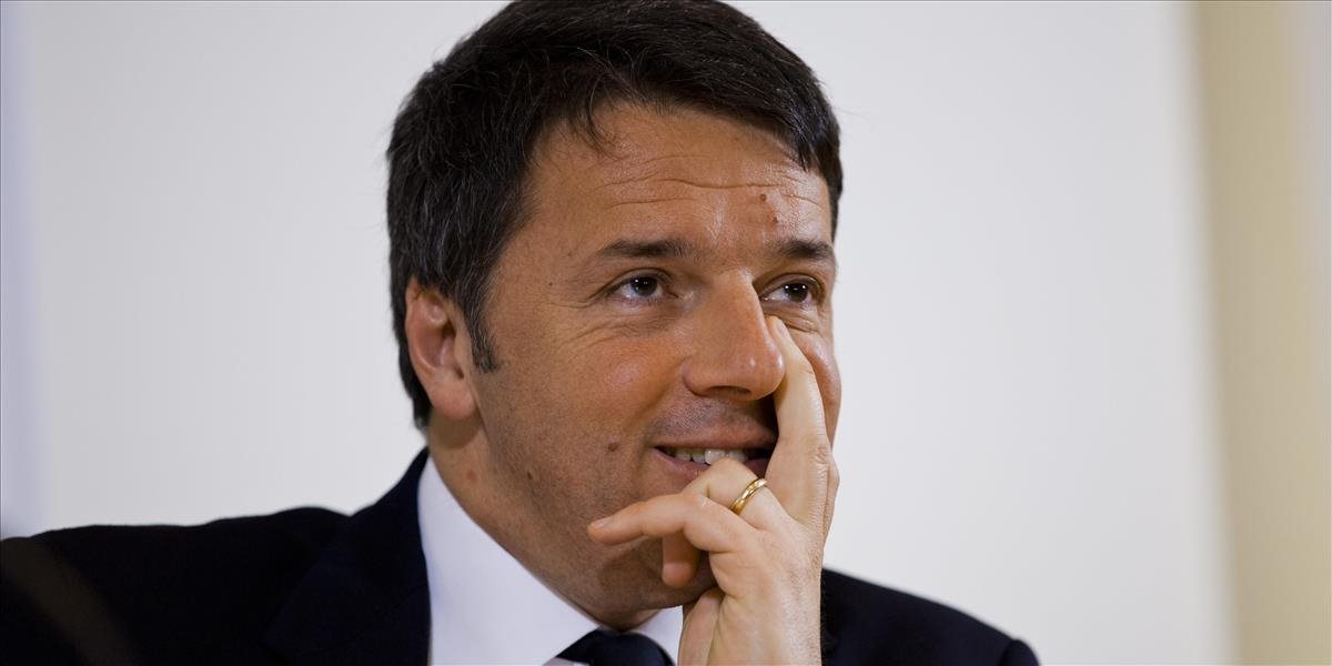 Renzi poprel, že by Taliansko pripravovalo bezprostredný vojenský zásah v Líbyi
