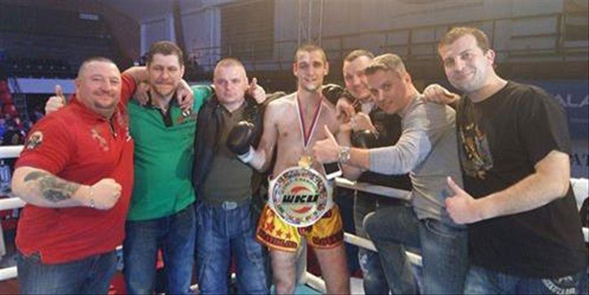 Životný úspech thajboxera Nováka, vybojoval titul majstra sveta