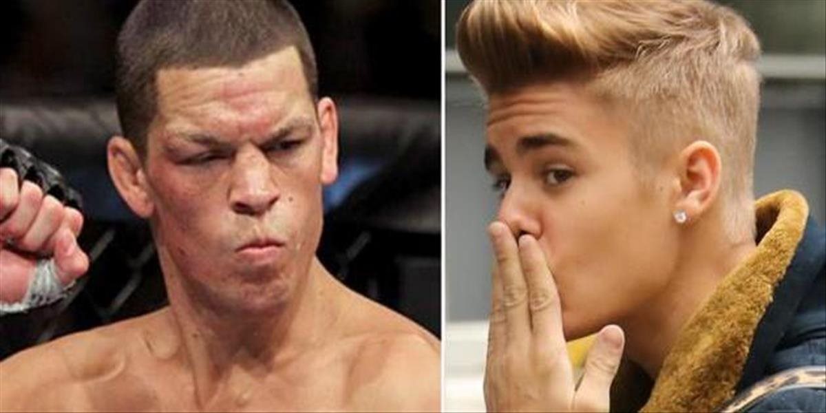 FOTO Justin Bieber sa pustil do zápasníka UFC Nate Diaza: Ten mu odpovedal veľmi svojsky