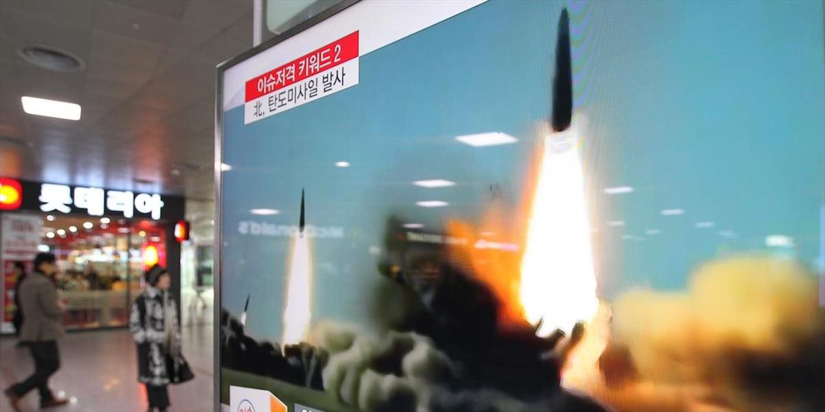 Severná Kórea vystrelila dve balistické rakety krátkeho doletu