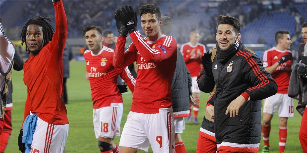 LM: Benfica uspela v Petrohrade, po 4 rokoch je vo štvrťfinále