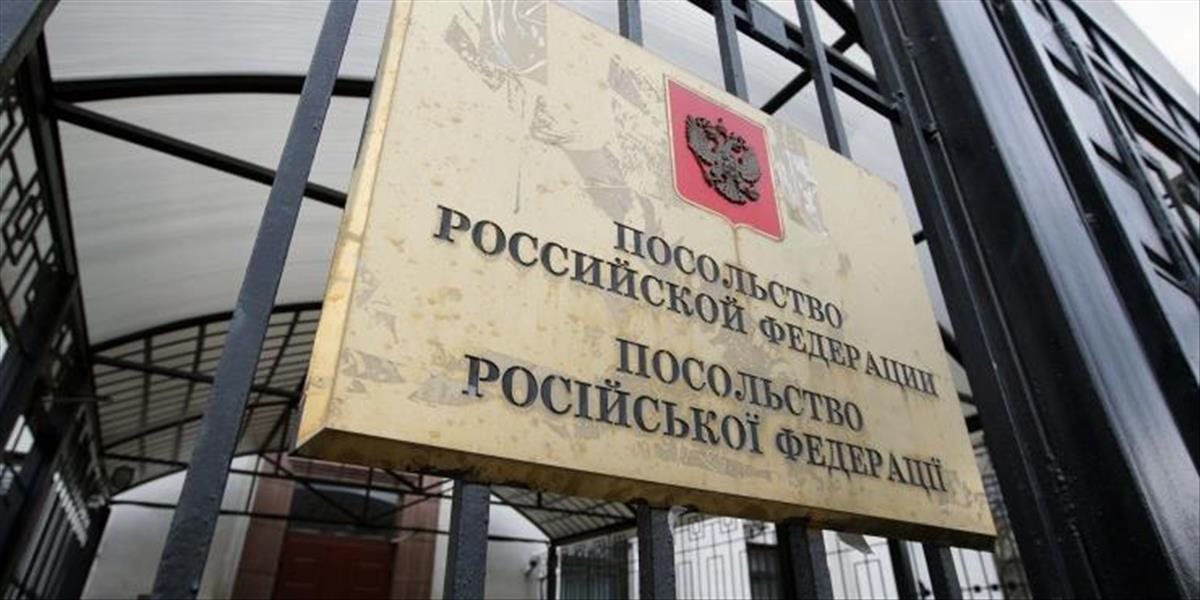 Ruské veľvyslanectvo v Kyjeve sa opäť stalo terčom útoku