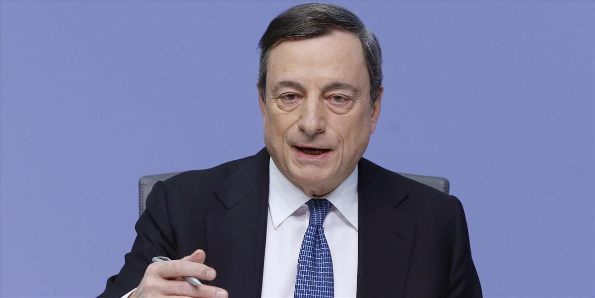 Draghi: Nové uvoľnenie menovej politiky ECB podporí úverovanie a ekonomiku