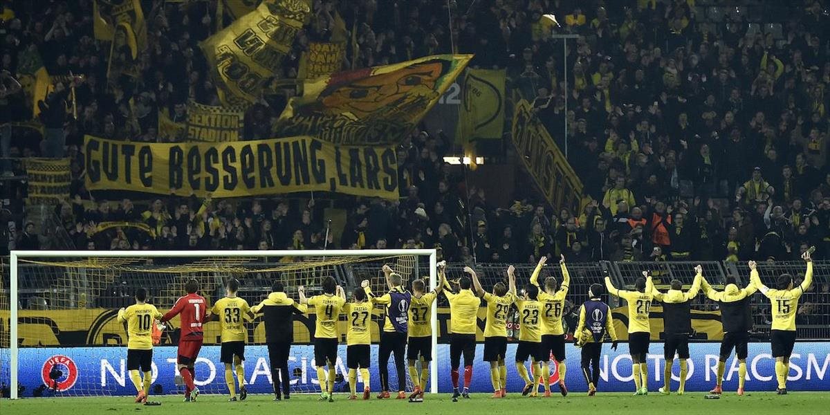 EL: Dortmund jednou nohou vo štvrťfinále, Liverpool porazil Manchester