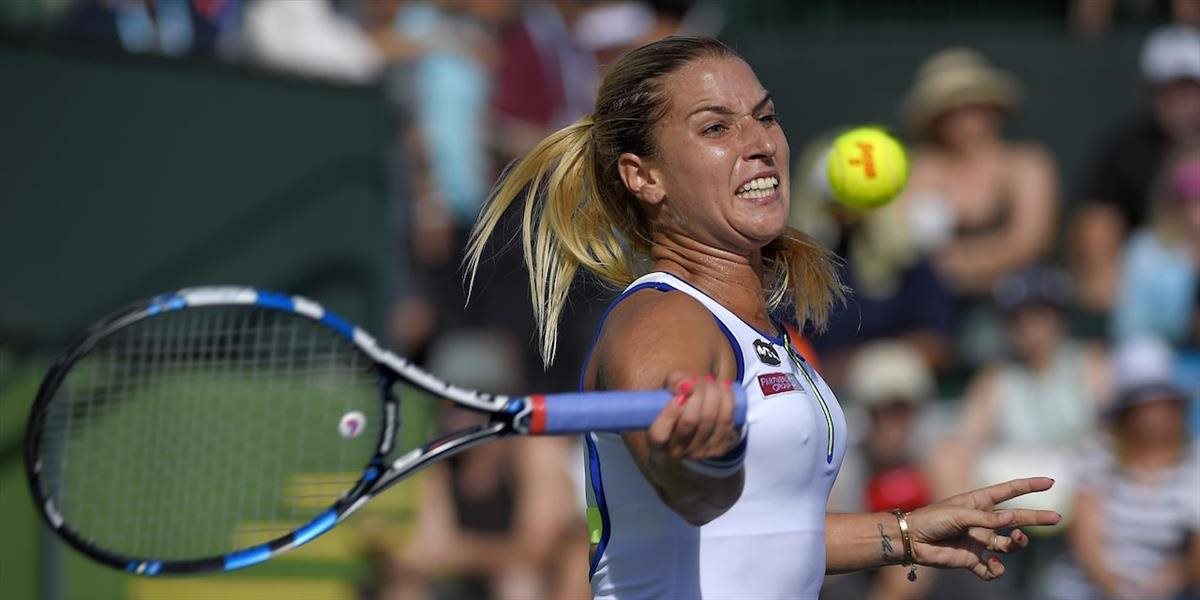WTA Indian Wells: Cibulková nedotiahla náskok nad Radwanskou do víťazstva