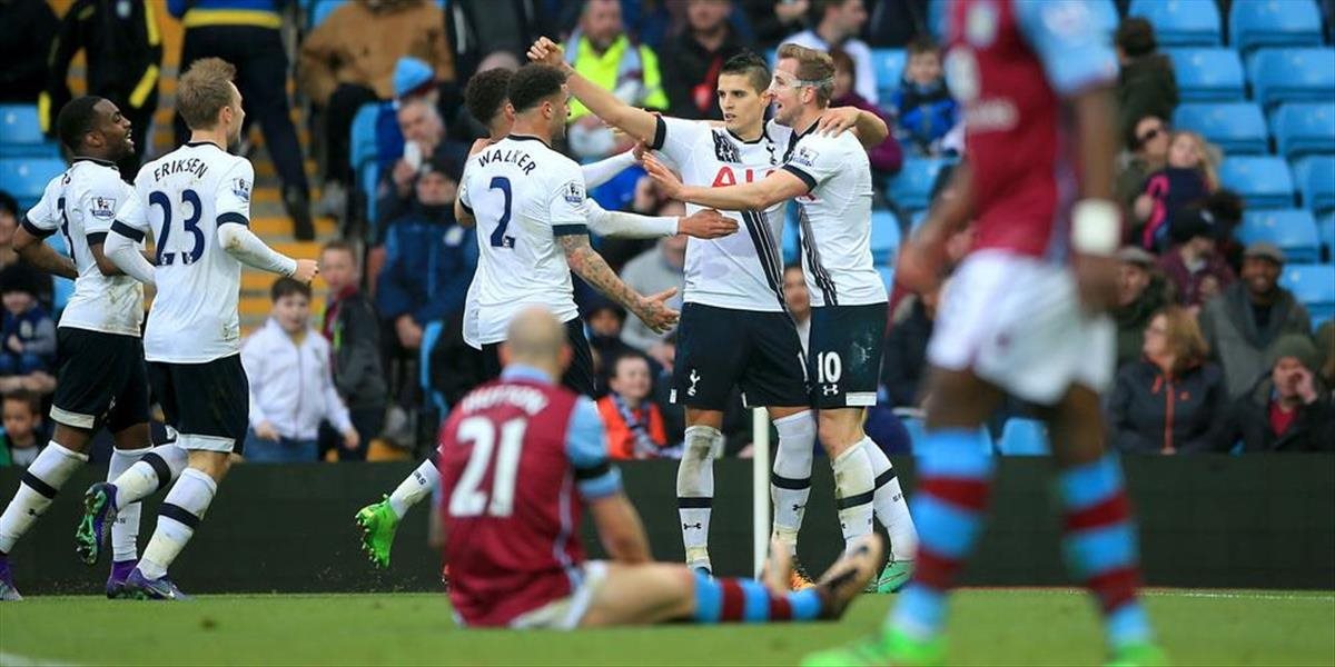 Aston Villa doma podľahla Tottenhamu, ten stráca dva body na vedúci Leicester