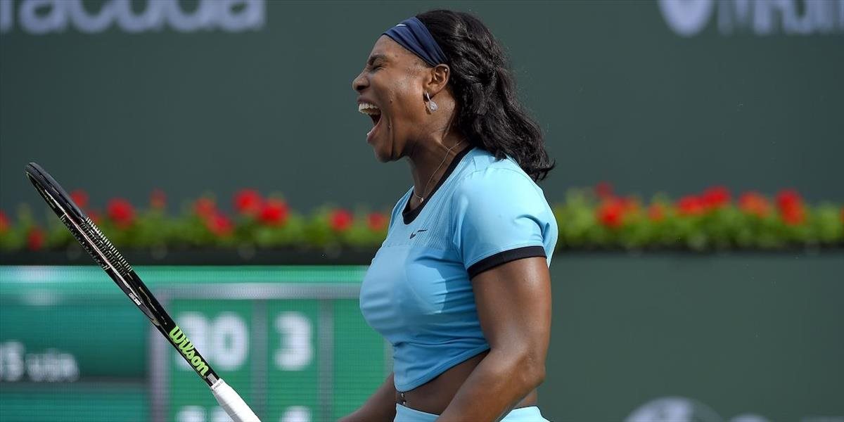 WTA Indian Wells: Jednotka Serena Williamsová do osemfinále