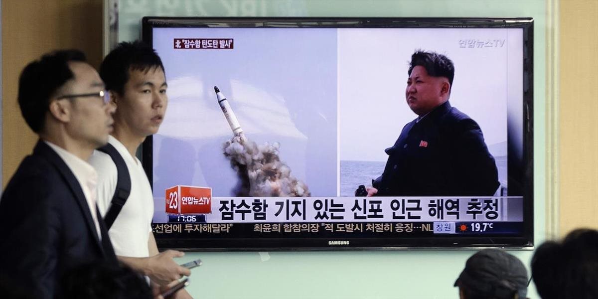 Severná Kórea odpálila do mora balistickú raketu