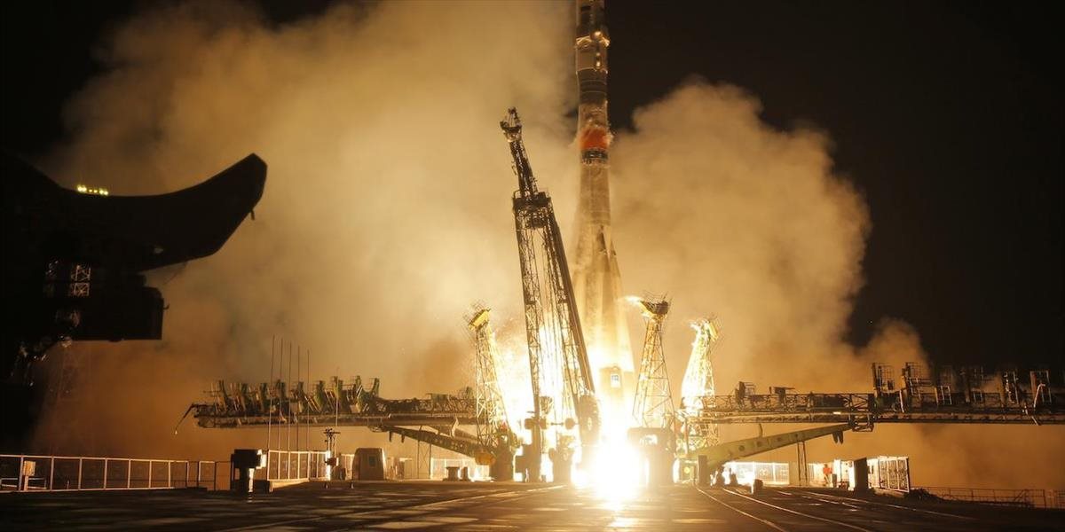 VIDEO Loď Sojuz odštartovala z Bajkonuru, k ISS mieria traja astronauti