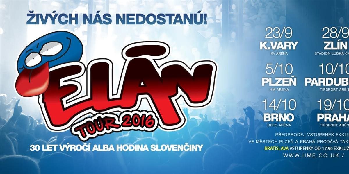 Kapela Elán vystúpi 28. októbra v Bratislave