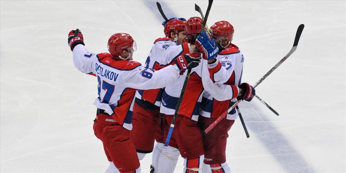 KHL: CSKA Moskva úspešne vstúpil do finále konferencie