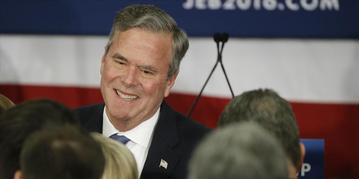 Jeb Bush sa rozhodol podporiť prezidentského kandidáta Teda Cruza