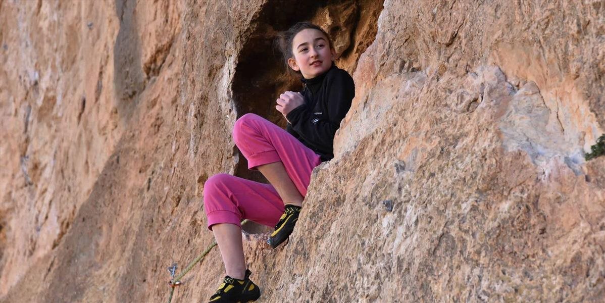 Festival Hory a mesto otvorí len 13-ročná lezkyňa Vanda Michalková