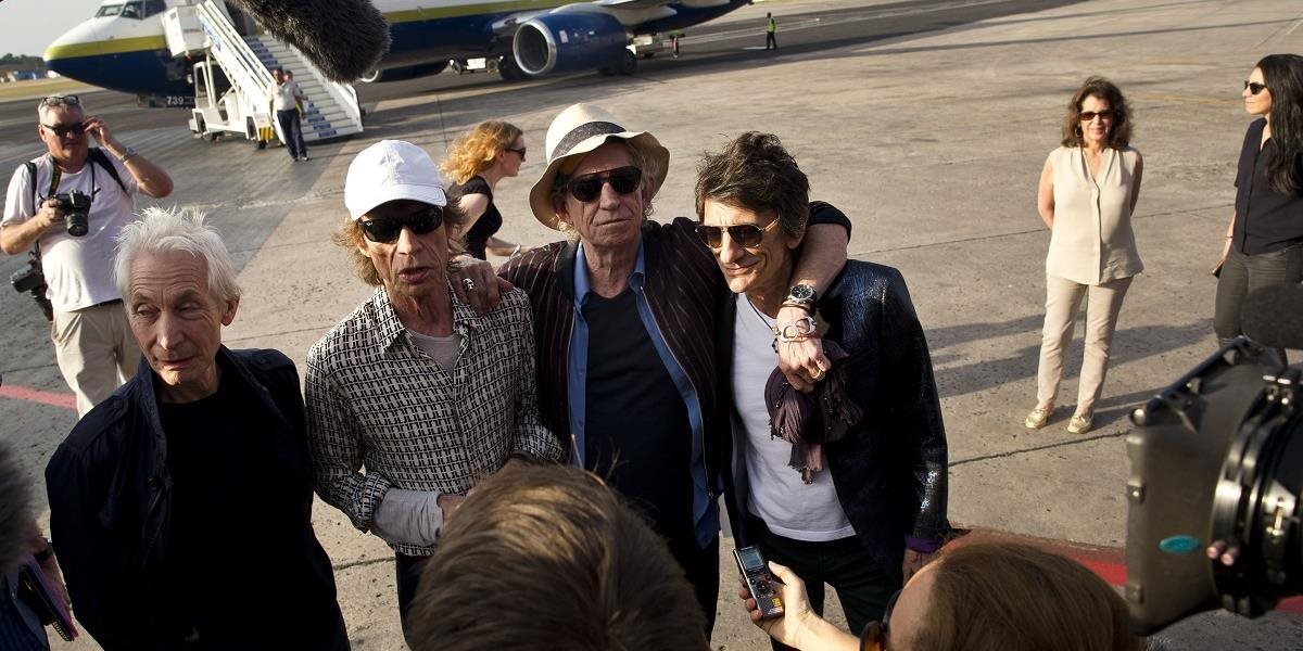Členovia Rolling Stones pricestovali na historický koncert do Havany