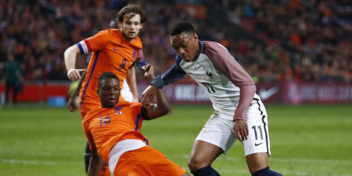 Francúzi vyhrali v Holandsku 3:2, Íri zdolali Švajčiarsko