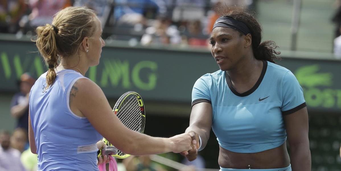 WTA Miami: Serena Williamsová vypadla v osemfinále s Kuznecovovou