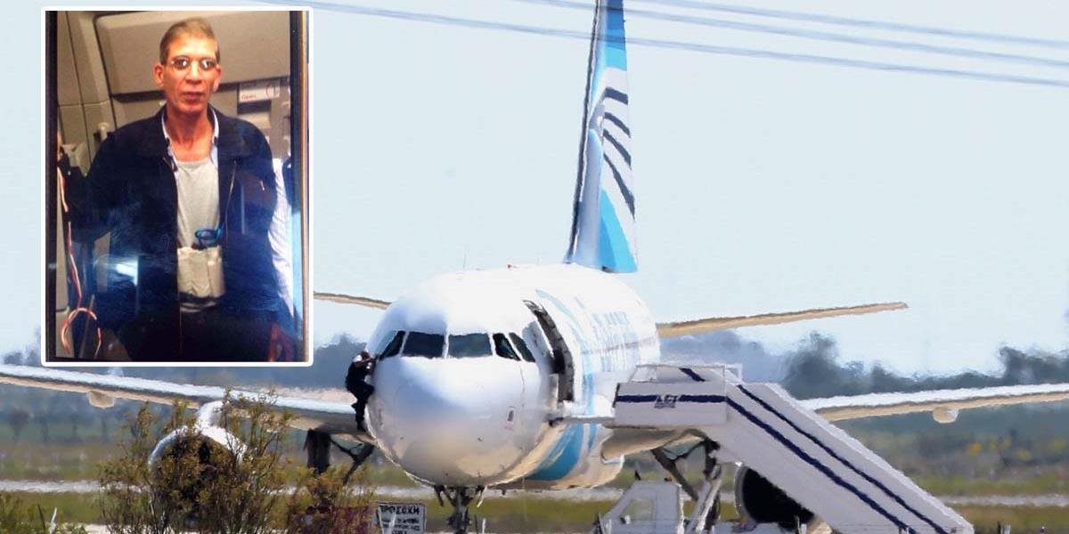 FOTO a VIDEO Rukojemnícka dráma na Cypre sa skončila: Únoscu egyptského lietadla zadržali