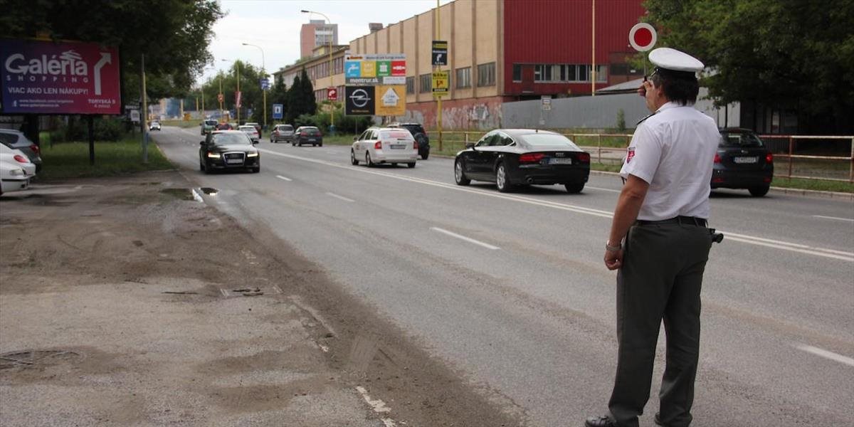 Polícia vykoná kontrolu premávky v okrese Poprad