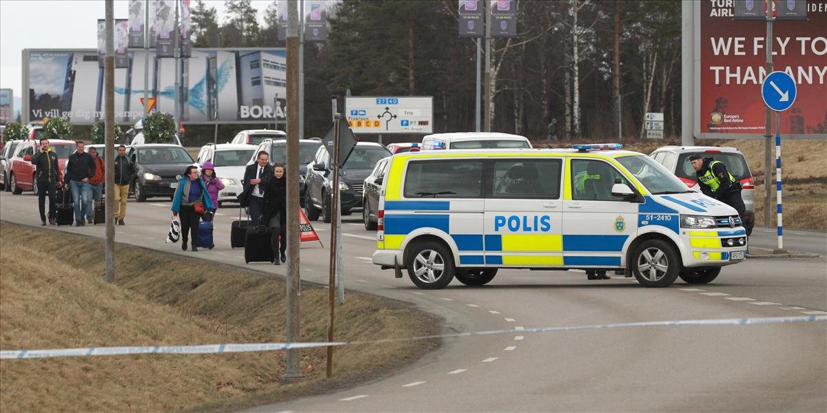 Rozruch na švédskom letisku: Po anonymnej hrozbe evakuovali terminál